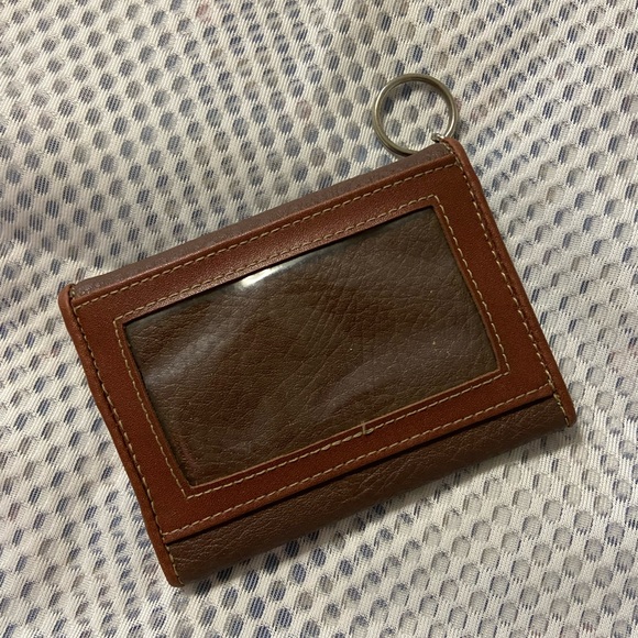 ESPRIT Chocolate Brown Leather Card Wallet - Picture 6 of 6